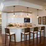 C & W Custom Woodworking Custom Bar