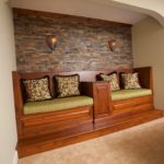 C & W Custom Woodworking Built-in Benches