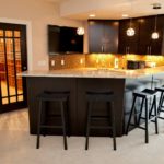 C & W Custom Woodworking Custom Bar