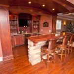 C & W Custom Woodworking Bar